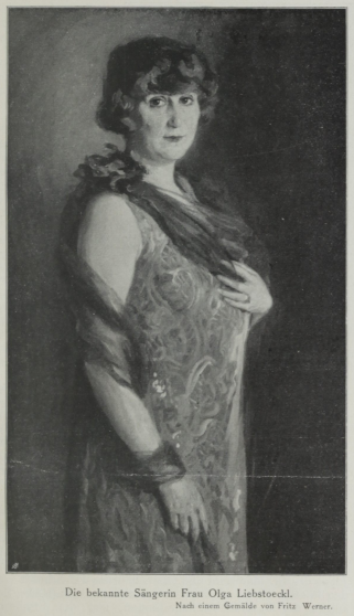 A black and white or sepia-colored picture of a lady, classically dressed and gazing into the distance.